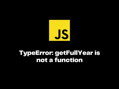 TypeError: getFullYear is not a function